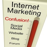 internet marketing thermometer infographic