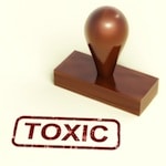 toxic stamp