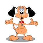 animated dog image