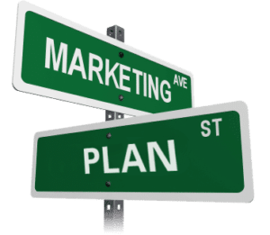 marketing plan road signs