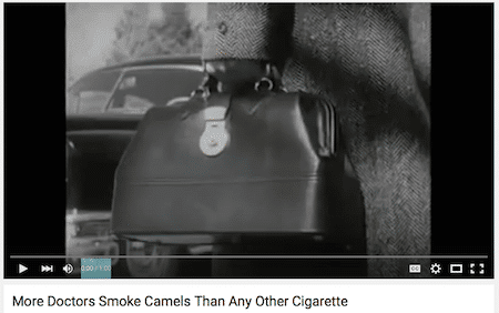 doctors smoke camel video