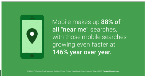 Green "Mobile Near Me" ad