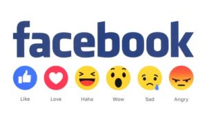 Facebook reaction buttons