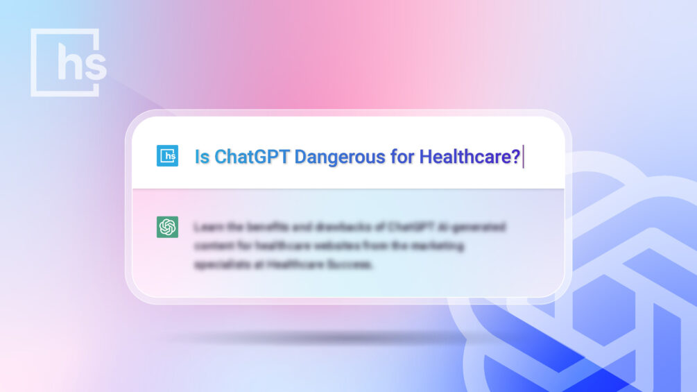 ChatGPT AI-Generated Content Dangerous for Healthcare?