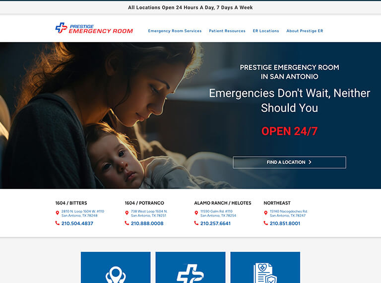 Custom Healthcare Website Design